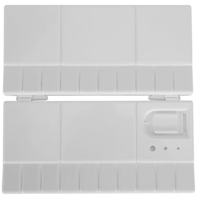 Paint Box Rectangular Porous Foldable Pigment Separation Case Painting