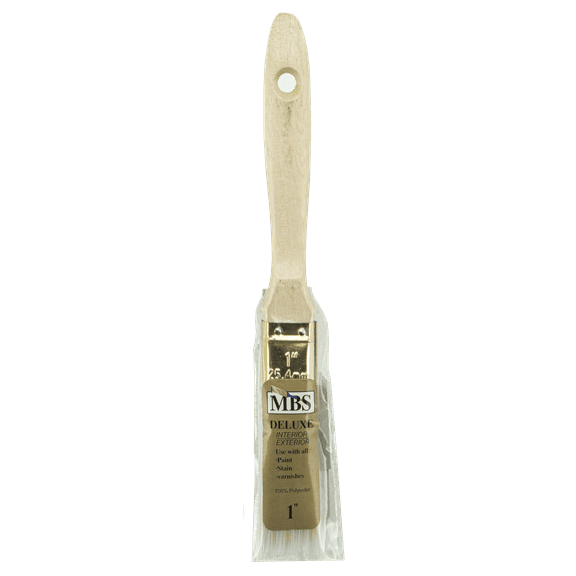 Paint Brush 1" Width 100% Polyester For all Paints Interior/Exterior