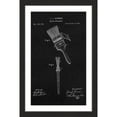 thumbnail image 1 of "Paint Brush 1873 Black Paper" Framed Painting Print, 1 of 4