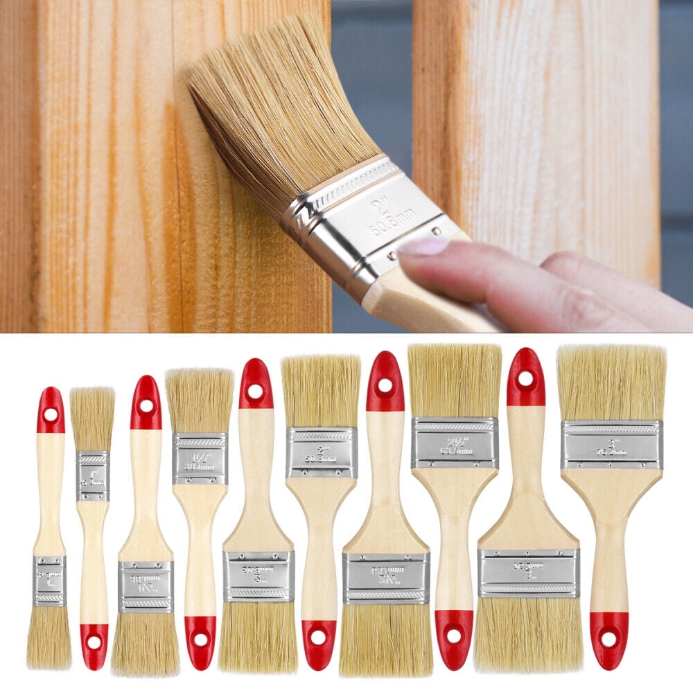 Creative Mark Natural White Goat Hair Mop Brushes - Paint Brushes for  Acrylic Painting, Oil, Watercolor and More