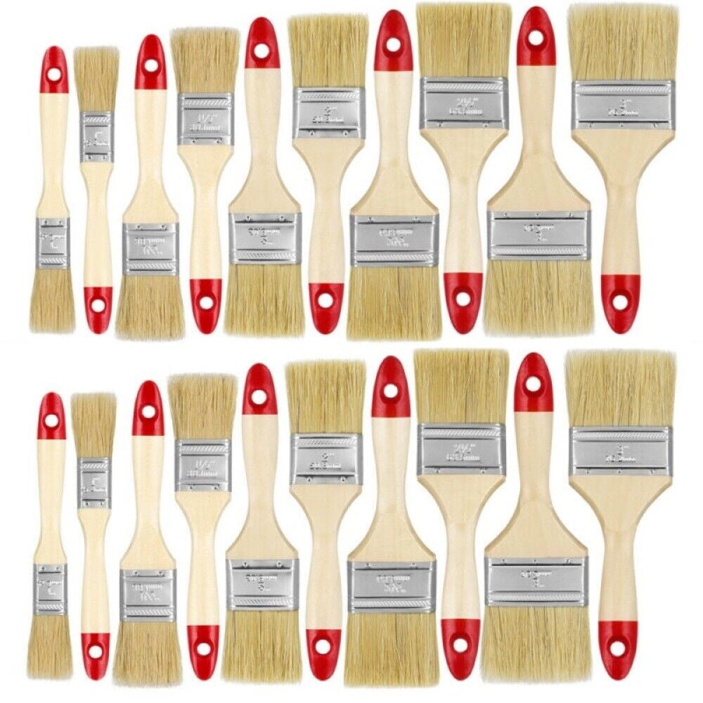 Paint Brush Large Professional Extra Wide Art Paint Brush Stain Brushes  Household Paint Brushes for Fence Furniture Wood Walls Art Supplies 4inch  5.7cm Bristles 