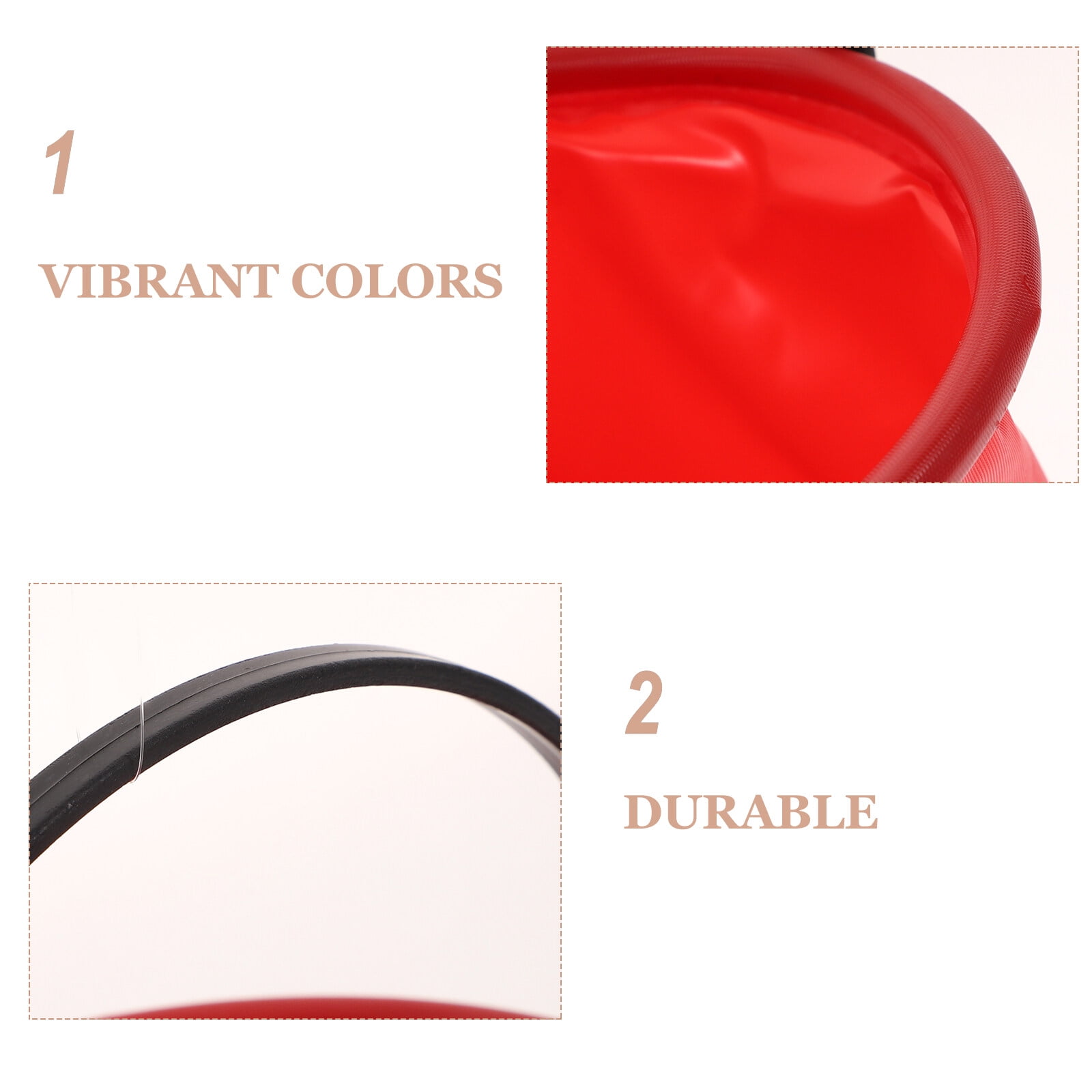 Paint Brush Holder Bucket Shape Foldable Pens Pencil Container Desk Supplies Desktop Organizer