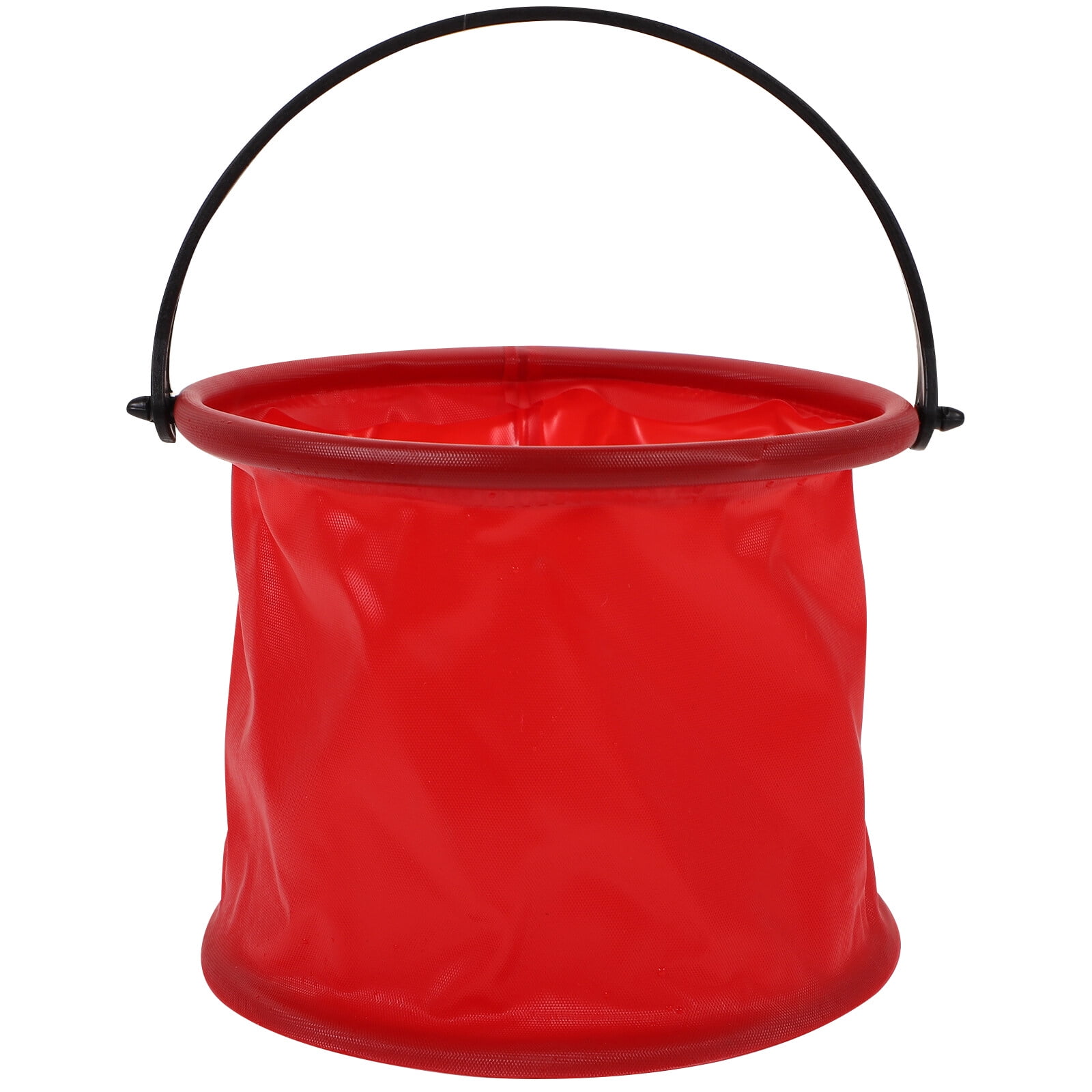 Paint Brush Holder Bucket Shape Foldable Pens Pencil Container Desk