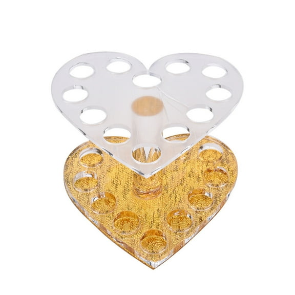 Paint Brush Stand Multi-slot Dotting Pen Holder Rack Makeup Brush Display Stand