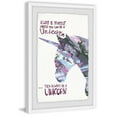 thumbnail image 1 of Paint Brush Unicorn Framed Painting Print, 1 of 6