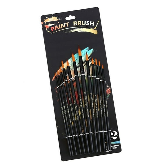 Paint Brush for Gouaches Watercolor Oil Acrylics Painting Miniatures Art