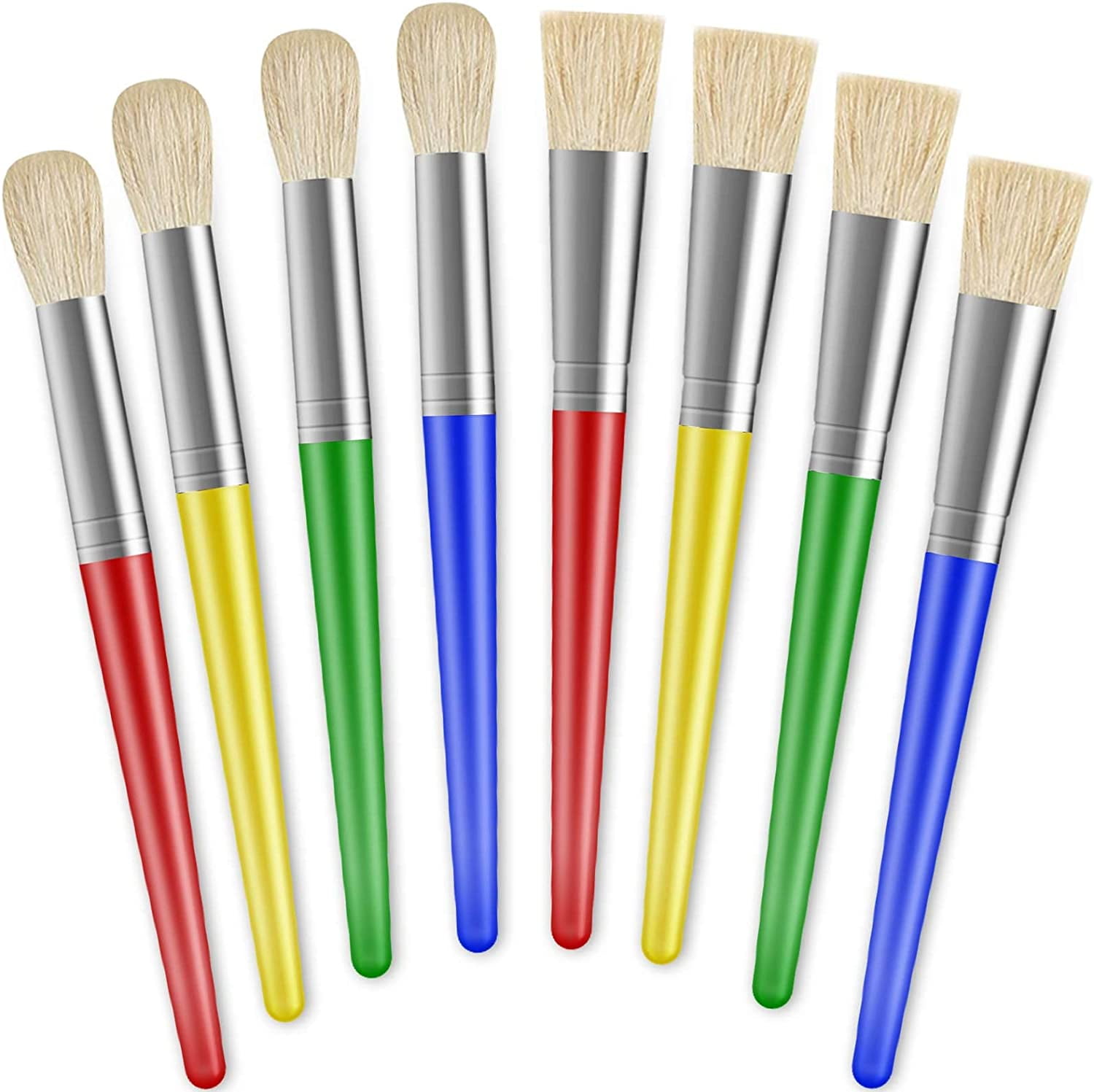 DIY MINIATURE PAINT BRUSHES  How to make PAINT BRUSHES for BARBIE