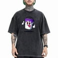 thumbnail image 1 of Paint Bucket Tee Vintage Graphic T Shirt Tops Fashion Playful Artistic Fashion Design Black S-2XL Plus Size, 1 of 5