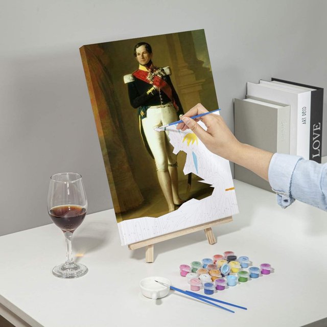Paint By Number For Adults Beginner Portrait Of Leopold I Of Belgium
