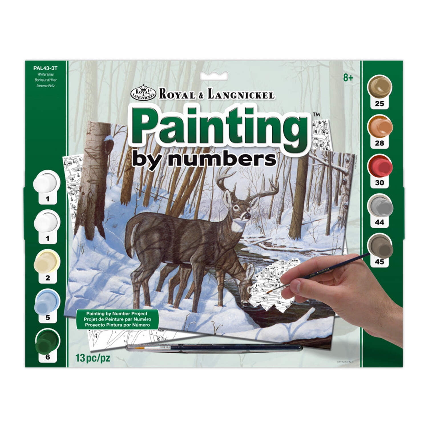 Paint By Number Winter Scenes