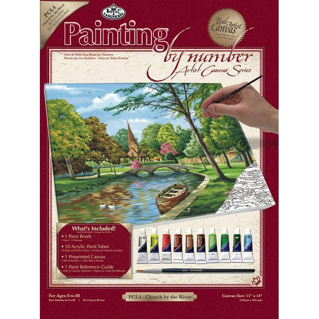 Paint By Number Kits, 11" x 14" - Walmart.com
