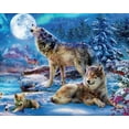 thumbnail image 1 of Paint By Numbers | Wolves Moon, 1 of 7