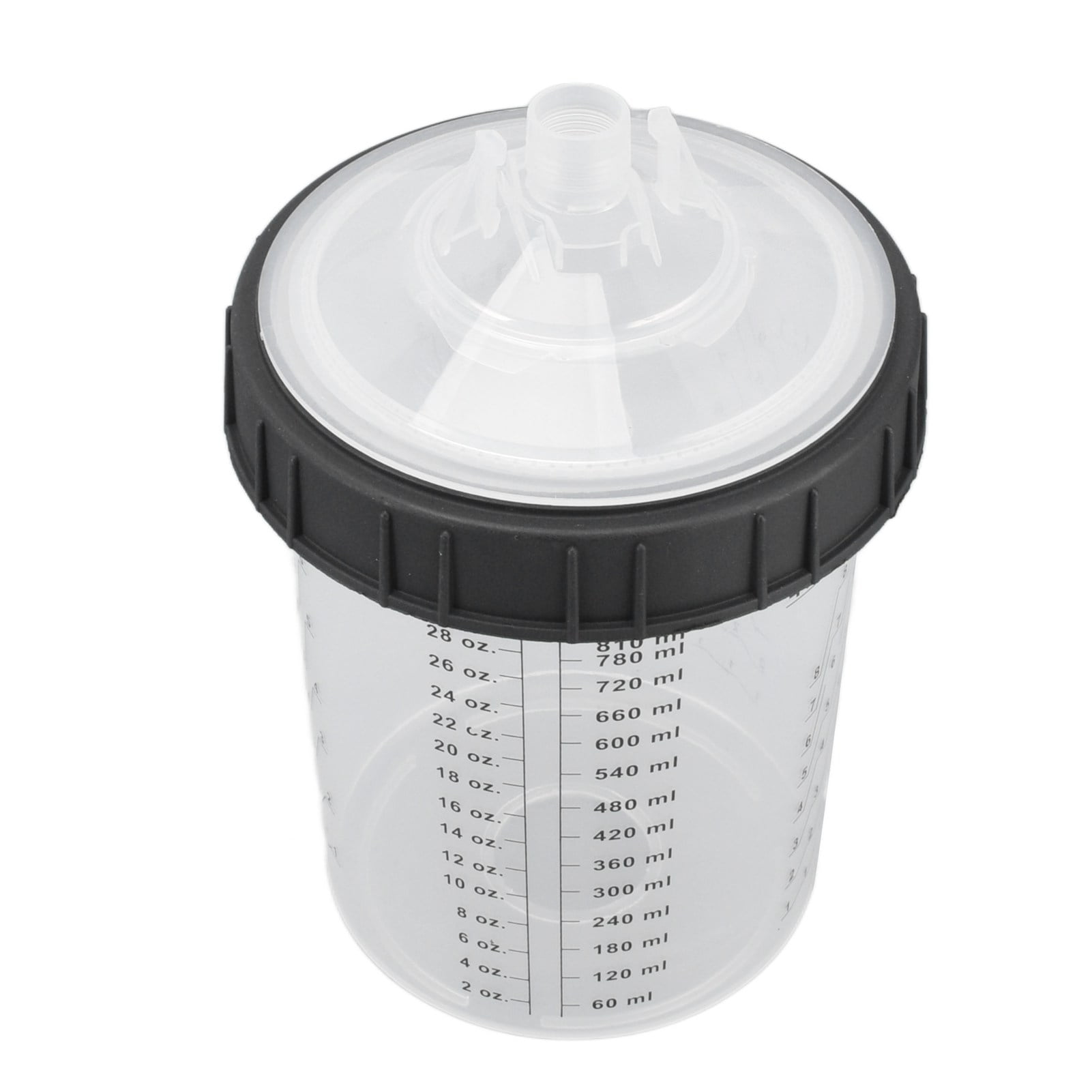Paint Cup, Paint Spray Cup Plastic Spray Paint Mixing Cup With Lids