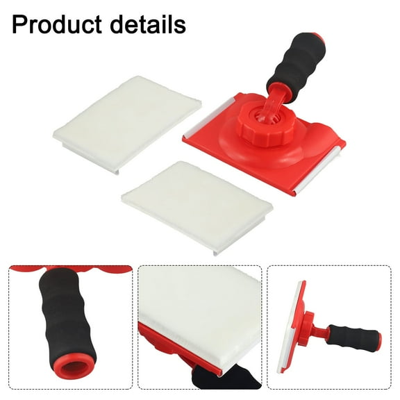 Paint Edge Trimmer Applicator Tool Plastic Trim Paint Edger Adjustable Corner Ceilings Pad Painter Brush With Handle Brushes
