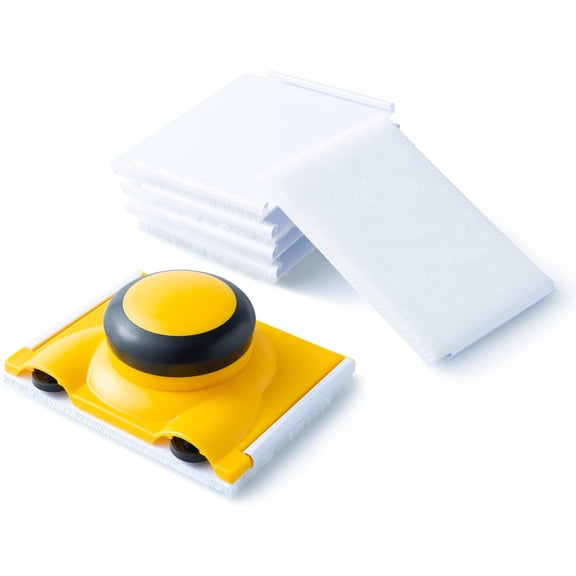 Paint Edger with 5pcs Replace Pads, Paint Pad, Edge Painting Tool for Wall Paint Pad Applicator for Ceilings Corner Edges Painter Trim Painting Supplies Trimmer