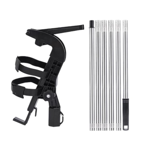 Paint Extension Pole|Adjustable Spray Pole Adapter|Powder Duster with Telescopic Wand for Indoor Pai