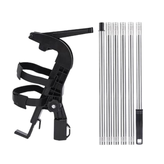 Paint Extension Pole|Adjustable Spray Pole Adapter|Powder Duster with Telescopic Wand for Indoor Pai