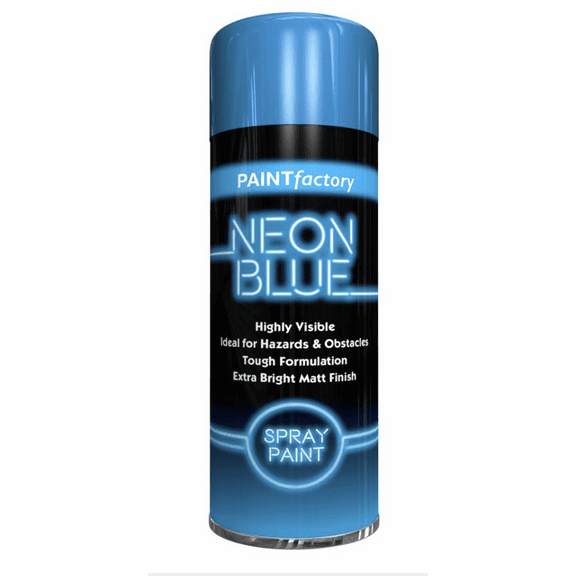 Paint Factory Neon Blue Spray Paint 200ml