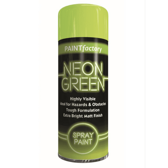 Paint Factory Neon Green Spray Paint  200ml