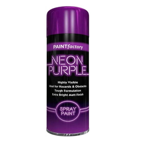 Paint Factory Neon Purple Spray Paint 200ml