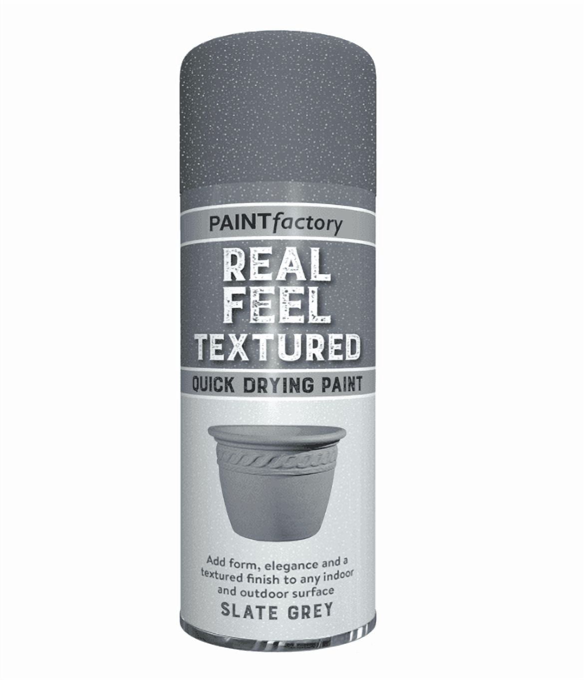 Paint Factory Real Feel Textured Spray Paint Slate Grey 400 ml ...