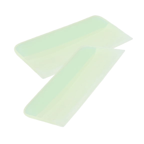 Paint Film Squeegee Tool, 10 cm x 5.5 cm Soft Scraper Set with Rounded Working Lip for Car Wrap Smoothing, Bubble Press and Trim Work