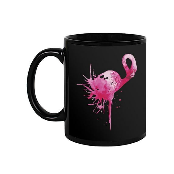 Paint Flamingo Mug - SPIdeals Designs,