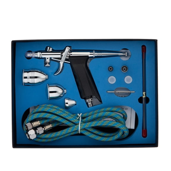 Paint Gun 0.3/0.5/0.8mm Double Action Gravity Feed Spray Gun NT-116B 2cc 5cc 13cc Airbrush Set Spray Model Air Brush ,Versatile applications