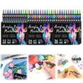 thumbnail image 1 of Paint Marker Brush Tip Set for Rock, Ceramic, Wood, and Glass Painting – Choose 12/24/36PCS (20ml), 1 of 9