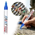 thumbnail image 1 of Paint Marker, Stone Restoration Pen, Tombstone Inscription Marker, Weatherproof Paint for Lettering, Memorial & Gravestone, 1 Pen, 1 of 9