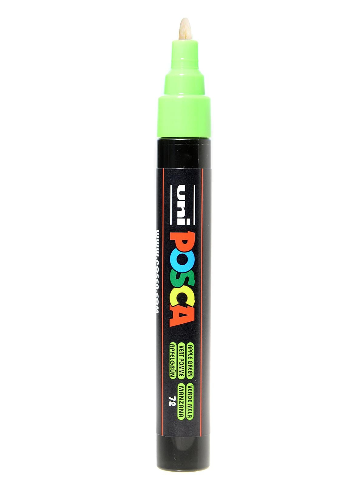 Paint Markers PC-5M, medium, apple green (pack of 12)
