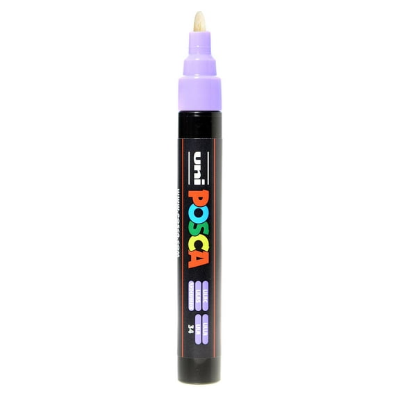 Paint Markers PC-5M, medium, lilac (pack of 12)