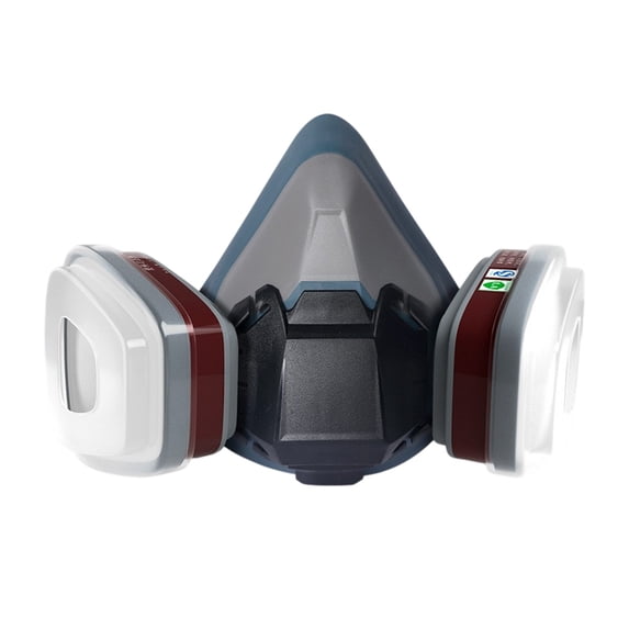 Paint Mask, Reusable Respirator, Organic Vapor Cartridge Rated Filters, Lightweight, Flexible, Thermoplastic Faceseal for Comfort