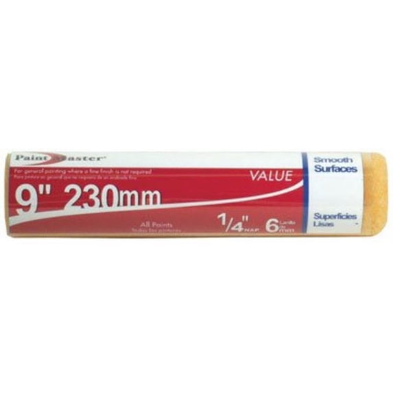 Paintmaster Roller Semi-Smooth 1/4 " Nap 9 " Shur-Line Brushes and Rollers
