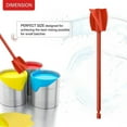 thumbnail image 1 of Paint Mixer for Drill - Drill Attachment for Paint, Epoxy Resin, Cement & Drywall Mud - Hex Shaft Stirring Tool Fits 1-5 Gallon Buckets - Easy Clean Mixing Paddles, 1 of 3
