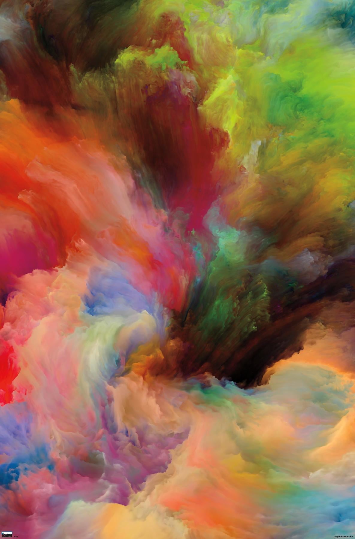 Paint Motion Imagination Wall Poster, 22.375" x 34"