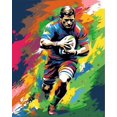 thumbnail image 1 of Paint by Number for Adult Kit, Football , DIY Acrylic Paint by Numbers for Adults Beginner Oil Painting by Number on Canvas for Home Wall Decor 16x20inch-, 1 of 5