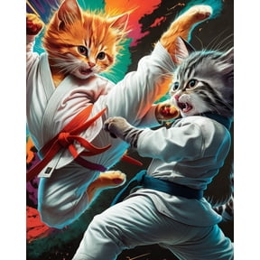 Paint by Number for Adult Kit, Maokong Dojo, DIY Acrylic Paint by Numbers for Adults Beginner Oil Painting by Number on Canvas for Home Wall Decor 16x20inch-