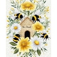 thumbnail image 1 of Paint by Numbers for Adults Kids Beginner Bees Whispering and Fragrance of Flowers DIY Acrylic Painting by Numbers Kits with Brushes Acrylic Pigment Home Decoration Gifts 16 x 20 inch, 1 of 5