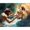 thumbnail image 1 of Paint by Numbers for Adults Kids Beginner Cool Bear Journey in a Hot Air Balloon DIY Acrylic Painting by Numbers Kits with Brushes Acrylic Pigment Home Decoration Gifts 16 x 20 inch, 1 of 5