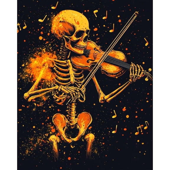 Paint by Numbers for Adults Kids Beginner Dead Musician DIY Acrylic Painting by Numbers Kits with Brushes Acrylic Pigment Home Decoration Gifts 16 x 20 inch