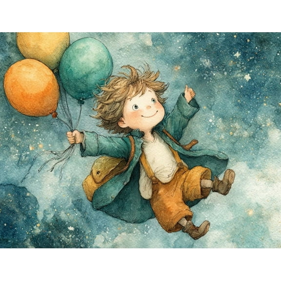 Paint by Numbers for Adults Kids Beginner Flying Stars DIY Acrylic Painting by Numbers Kits with Brushes Acrylic Pigment Home Decoration Gifts 16 x 20 inch