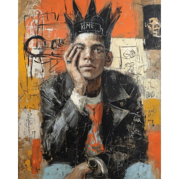 Paint by Numbers for Adults Kids Beginner Graffiti Boy DIY Acrylic Painting by Numbers Kits with Brushes Acrylic Pigment Home Decoration Gifts 16 x 20 inch