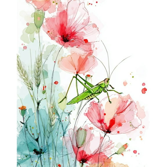 Paint by Numbers for Adults Kids Beginner Light Leap DIY Acrylic Painting by Numbers Kits with Brushes Acrylic Pigment Home Decoration Gifts 16 x 20 inch