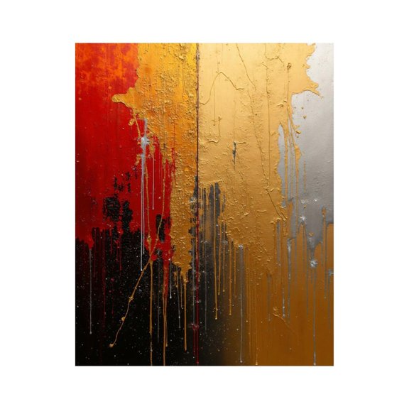 Paint by Numbers Kit for Adults, Abstract Dripping Paint Art Bold Paint by Numbers, Easy Paint by Numbers Kit for Adults Beginner, DIY Adult Paint by Number Kits on Canvas, Home Decor