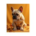 thumbnail image 1 of Paint by Numbers Kit for Adults, Autumn French Bulldog Portrait Paint by Numbers, Easy Paint by Numbers Kit for Adults Beginner, DIY Adult Paint by Number Kits on Canvas, 12x16in Home Decor, 1 of 7