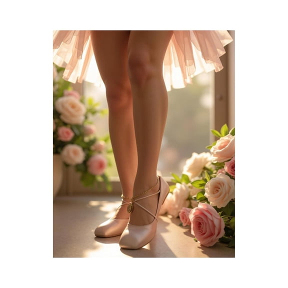 Paint by Numbers Kit for Adults, Ballet Floral Graceful Dance Scene Paint by Numbers, Easy Paint by Numbers Kit for Adults Beginner, DIY Adult Paint by Number Kits on Canvas, 12x16in Home Decor