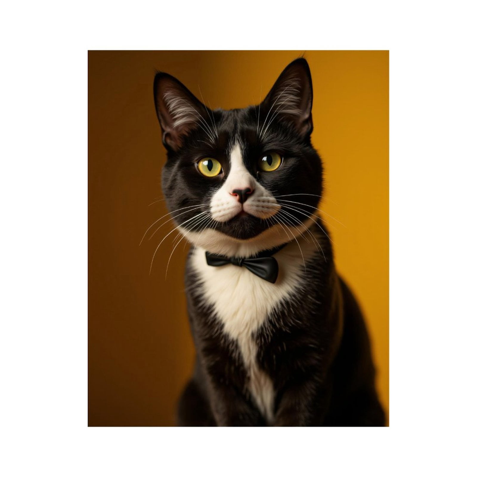 Paint By Numbers Kit for Adults Beginner - Black And White Tuxedo Cat ...