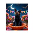 thumbnail image 1 of Paint By Numbers Kit for Adults Beginner - Colorful Cat Mask Festive Night DIY Canvas Painting Kits for Adults, Frameless Paint By Number for Adults for Home Wall Decor 16x20 Inch, 1 of 7