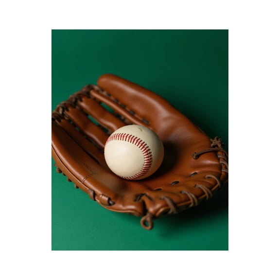 Paint By Numbers Kit for Adults Beginner - DIY Baseball Glove And Ball Sports Duo Canvas Painting Kits for Adults, Frameless Paint By Number for Adults for Home Wall Decor 16x20 Inch